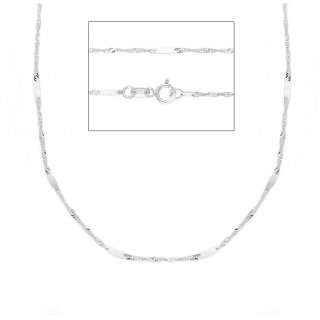 Songa Antonio - Catena Girocollo - Oro Bianco