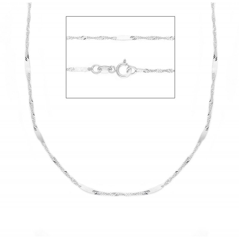 Songa Antonio - Catena Girocollo - Oro Bianco