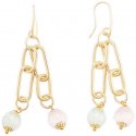 Orecchini Donna Gioielli 4Us Cesare Paciotti Brass 4Uor7279W