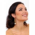Orecchini Donna Gioielli 4Us Cesare Paciotti Brass 4Uor7279W