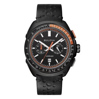 Bulova - Racer Crono - Acciaio - Pelle