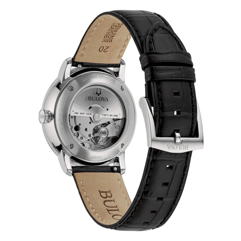 Bulova - Hudson Meccanico - Pelle - Acciaio