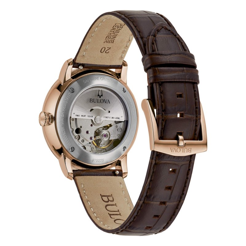 Bulova - Hudson - Acciaio - Oro Rosa