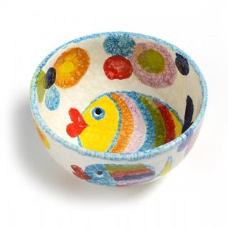 Modigliani - Coppetta Pop Pesci - Ceramica Dipinta