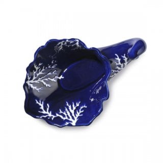 Modigliani - Cornucopia Grande - Blu Corallo - Ceramica