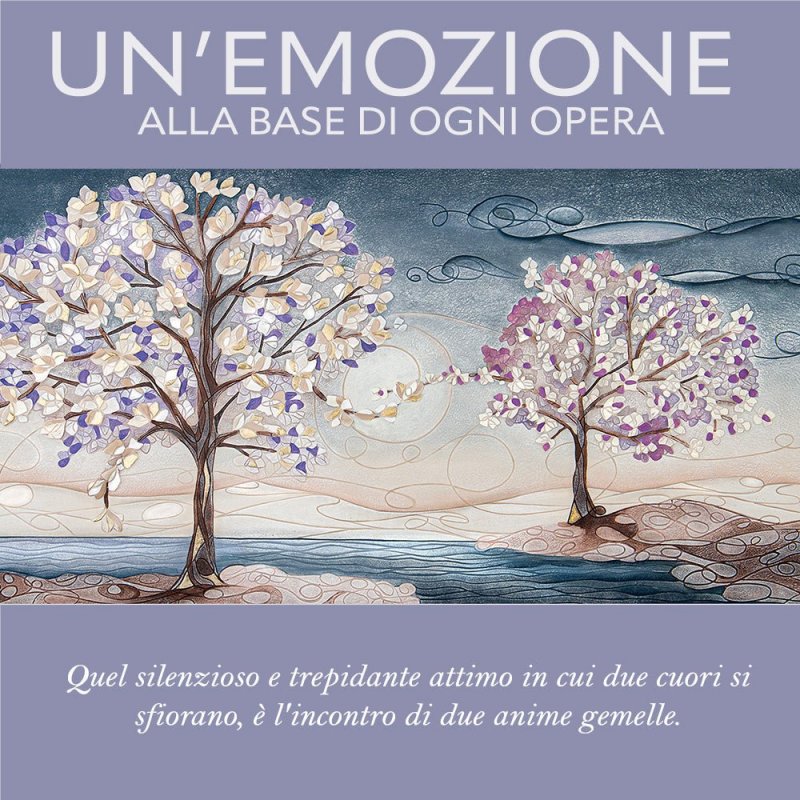 Cartapietra - Quadro Anime Gemelle - Bassorilievo