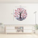 Cartapietra - Orologio Albero - Bassorilievo - Legno