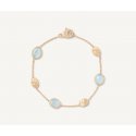 Marco Bicego - Bracciale Con Ovaline - Oro - Acquamarina