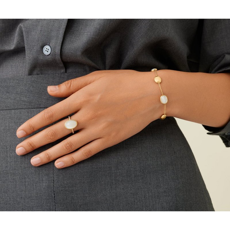 Marco Bicego - Anello Madreperla - Oro - Diamanti