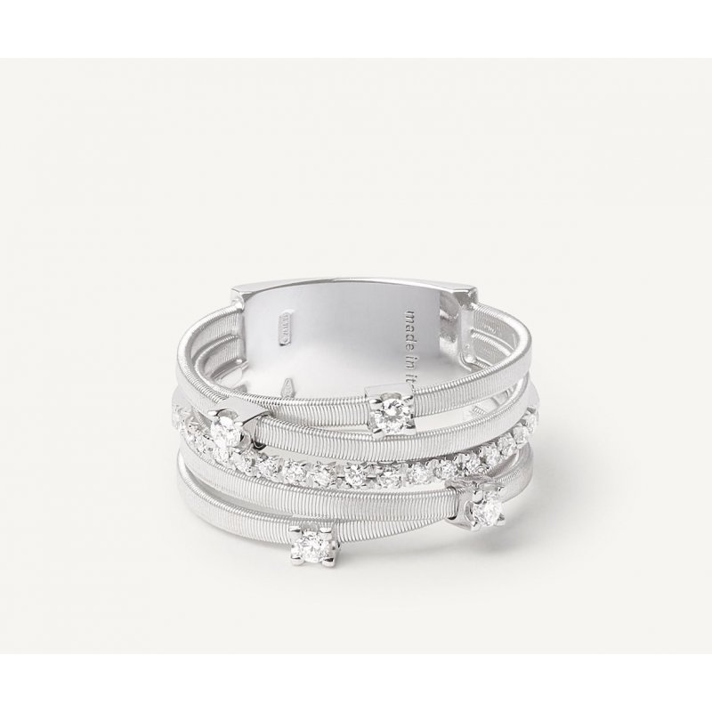 Marco Bicego - Anello Diamanti - Oro Bianco