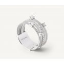 Marco Bicego - Anello Diamanti - Oro Bianco
