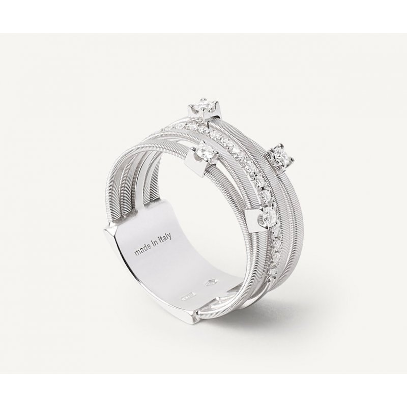 Marco Bicego - Anello Diamanti - Oro Bianco