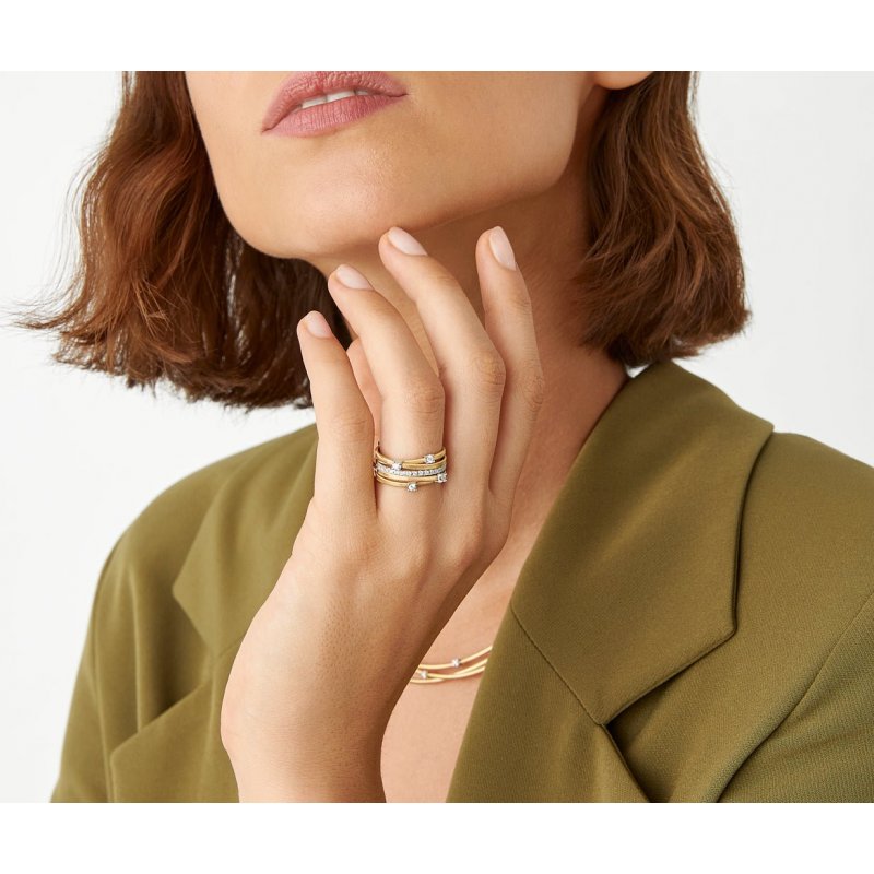 Marco Bicego - Anello Diamanti - Oro Bianco