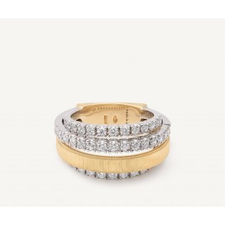 Marco Bicego - Anello 4 Fili - Oro Giallo - Diamanti