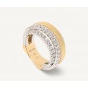 Marco Bicego - Anello 4 Fili - Oro Giallo - Diamanti