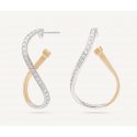 Marco Bicego - Orecchini Oro Giallo - Pavé Diamanti
