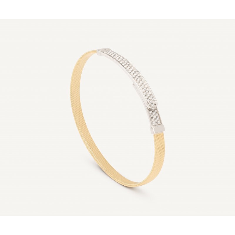Marco Bicego - Bangle In Oro Giallo - Pavé Diamanti