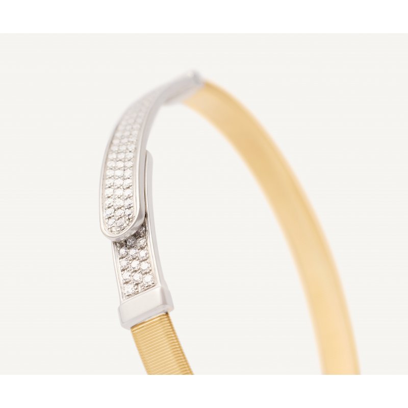 Marco Bicego - Bangle In Oro Giallo - Pavé Diamanti
