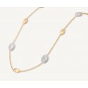 Marco Bicego - Collier Con Ovaline - Oro - Diamanti