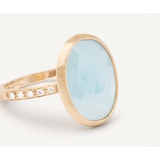 Marco Bicego - Anello Acquamarina - Oro 18Kt