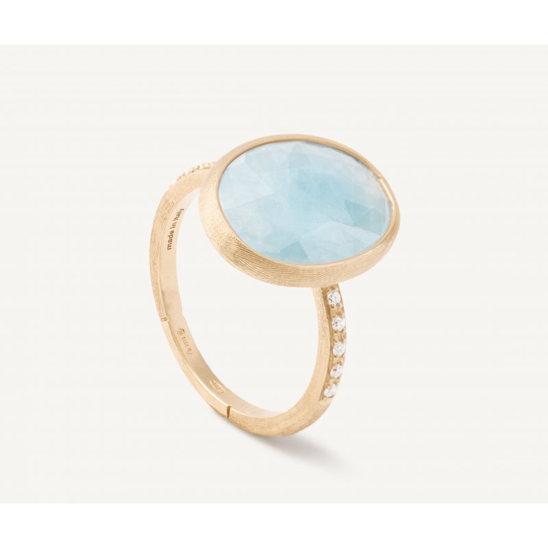 Marco Bicego - Anello Acquamarina - Oro 18Kt