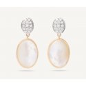 Marco Bicego - Orecchino Doppio - Diamanti - Madreperla