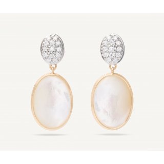Marco Bicego - Orecchino Doppio - Diamanti - Madreperla