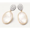 Marco Bicego - Orecchino Doppio - Diamanti - Madreperla