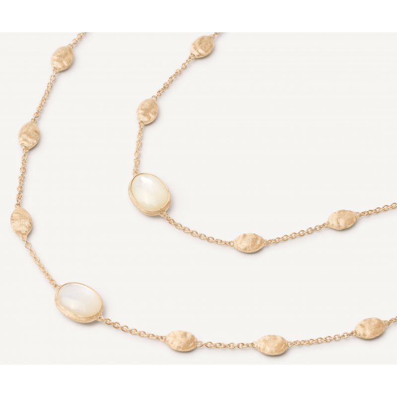 Marco Bicego - Collana Lunga - Oro Giallo - Madreperle
