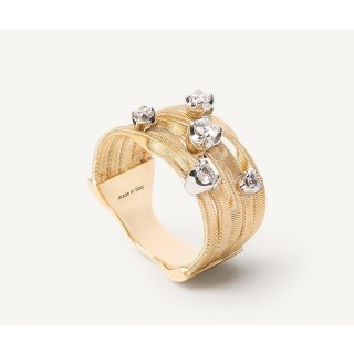 Marco Bicego - Anello Couture - Oro Giallo - Diamanti
