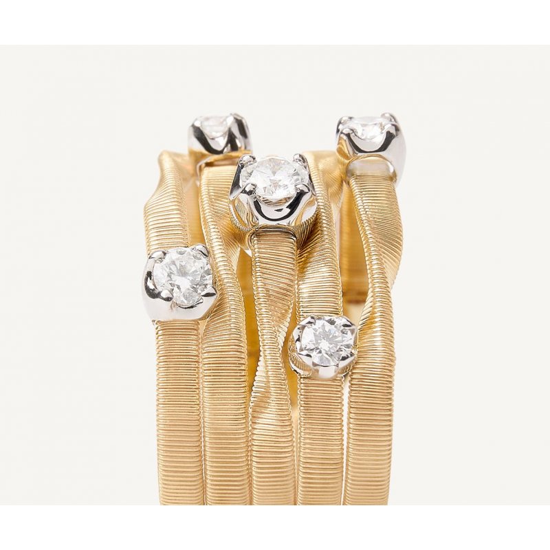 Marco Bicego - Anello Couture - Oro Giallo - Diamanti