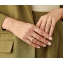 Marco Bicego - Anello Tre Fili - Oro Giallo - Diamanti