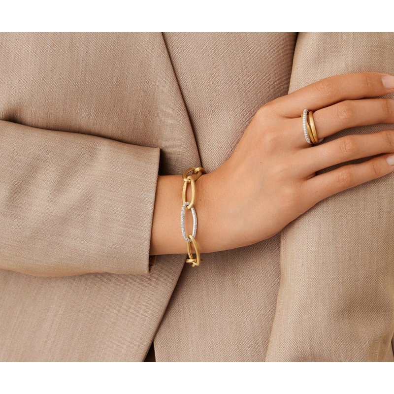 Marco Bicego - Bracciale Oro Giallo - Diamanti