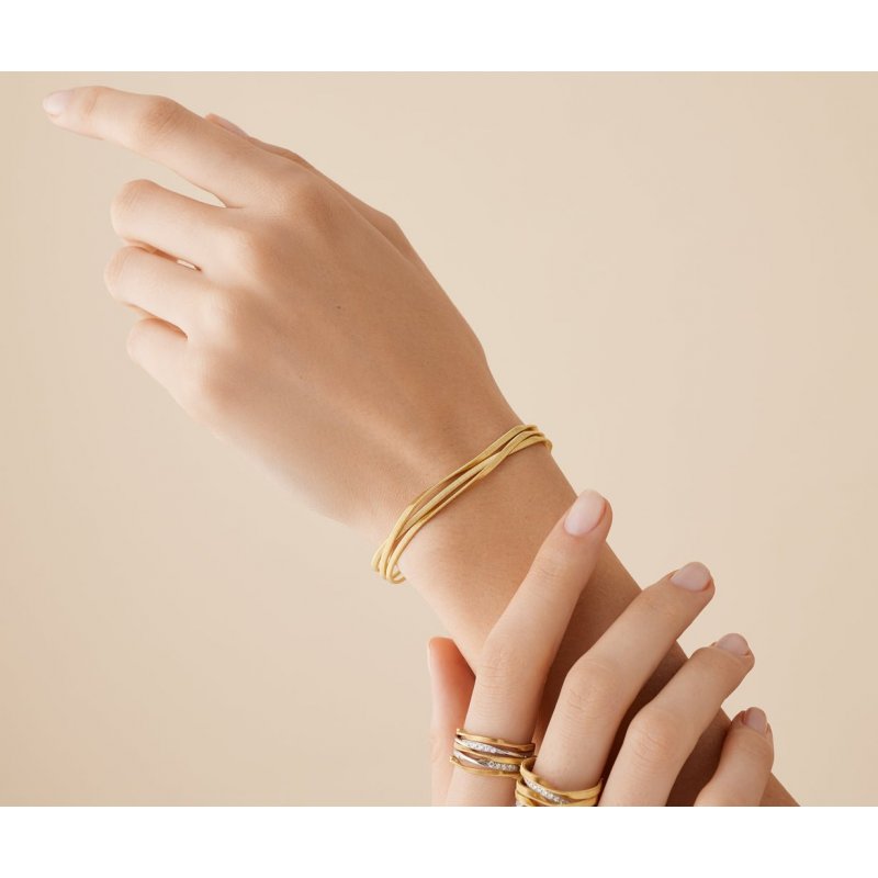 Marco Bicego - Bracciale A Tre Fili - Oro Giallo