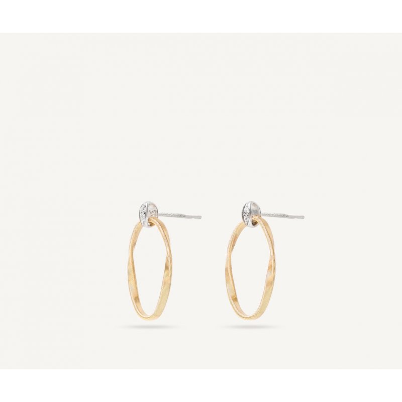 Marco Bicego - Orecchino A Lobo - Oro Giallo - Diamanti