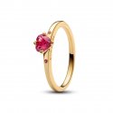 Solitario Cuore Rosso