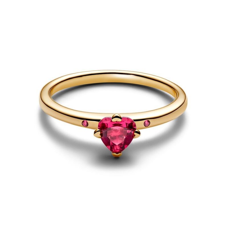 Solitario Cuore Rosso