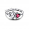 Anello Cuori e punti luce