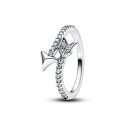Anello Freccia d'Amore Scintillante