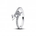 Anello Freccia d'Amore Scintillante