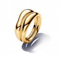 Anello Linea Sinuosa Divisibile
