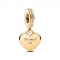 Charm Cuore Pendente da incidere