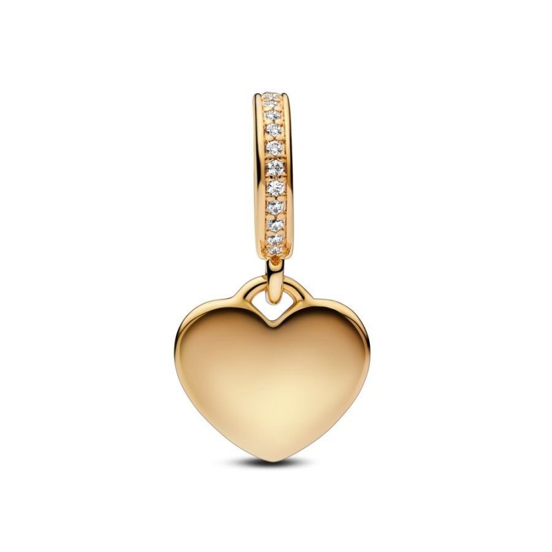 Charm Cuore Pendente da incidere