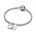 Pendente Cuore con lente di ingrandimento da incidere
