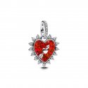 Pendente Cuore con Freccia Girevole