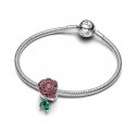 Charm Rosa Scintillante