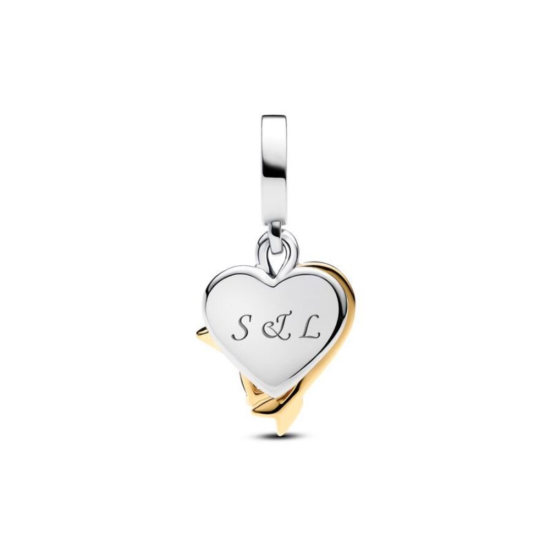Pendente Cuore con Freccia da incidere