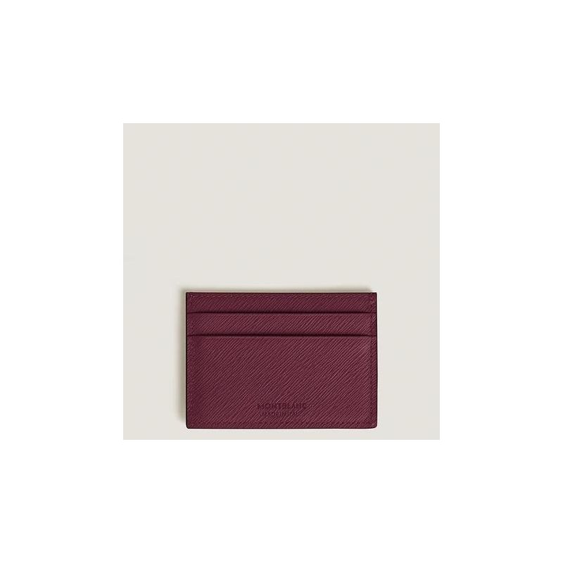 Montblanc - Sartorial Card Holder - Pelle - Cassis