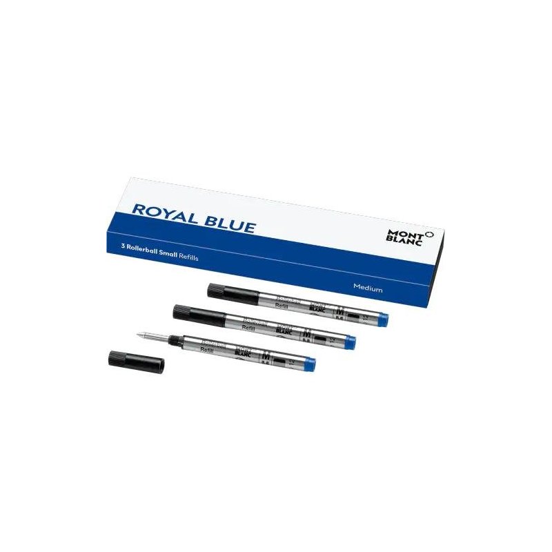 Montblanc - Ricarica Roller Small - Blu Reale