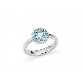 Miluna - Anello Gemma Del Cielo - Argento 925